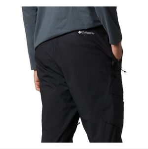 Men's Net Columbia Powder Stash Black Snow/Ski Waterproof Pant Size XXL